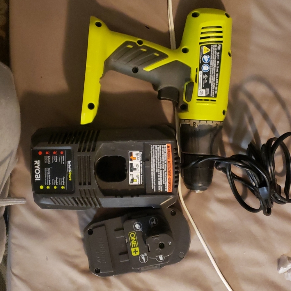 Ryobi drill model # P209-18v